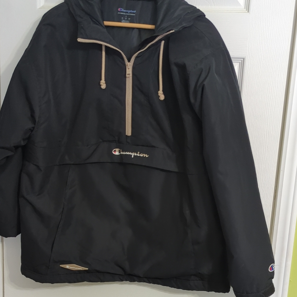Champion Black Hooded Jacket